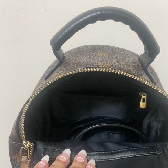 Designer Inspired Mini Backpack - Picture 5 of 6